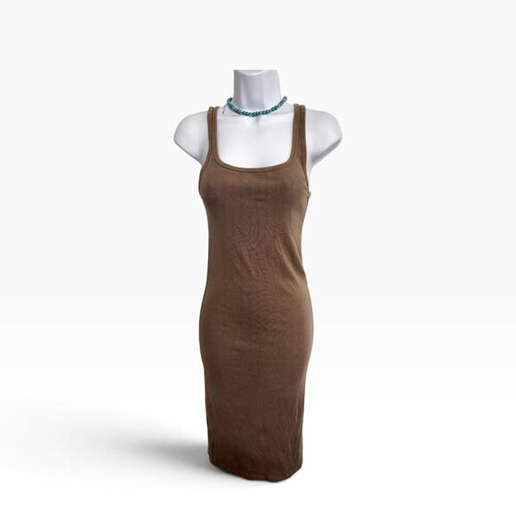 Aritzia Dresses & Skirts - Wilfred free ribbed knit midi